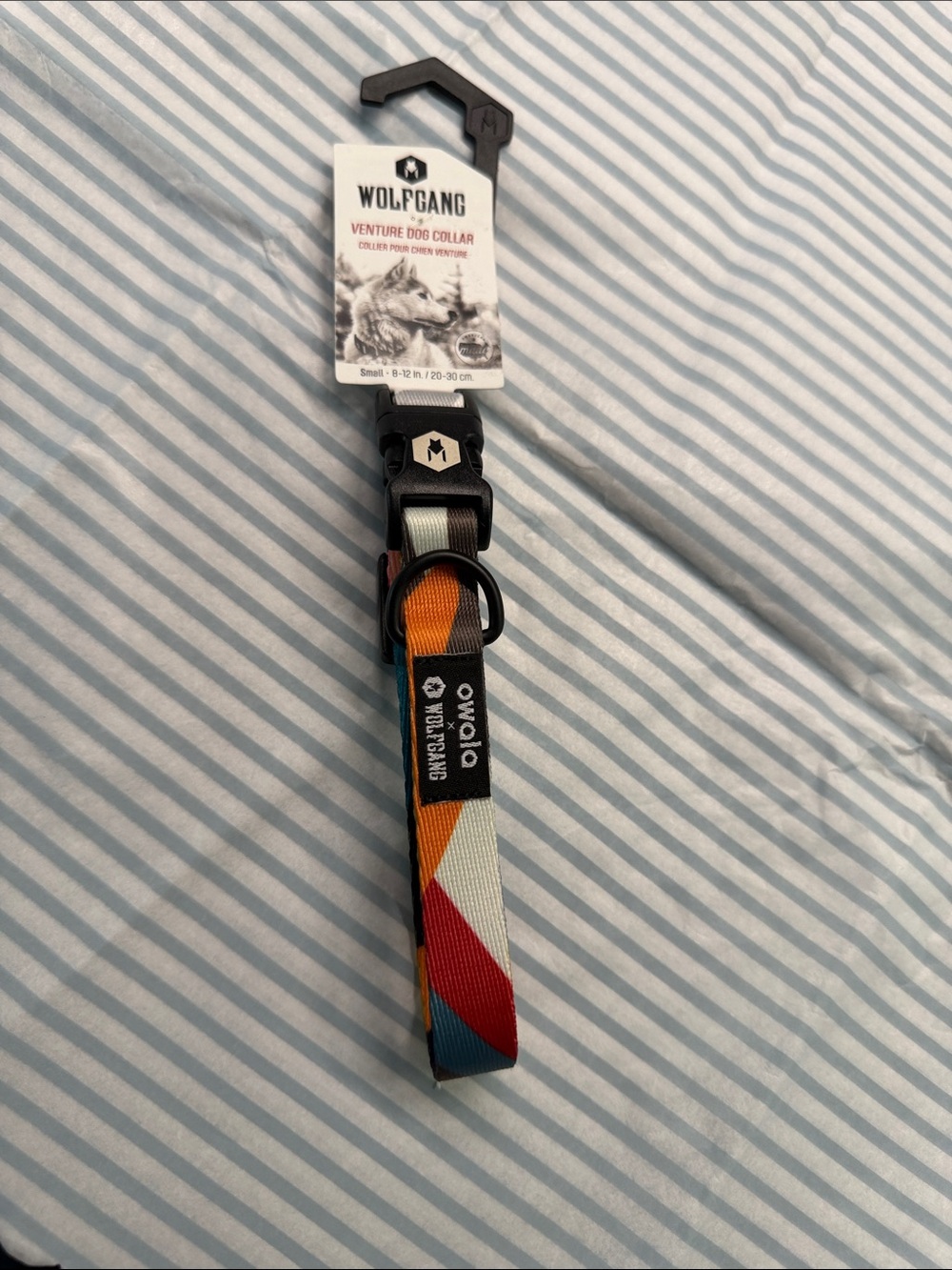 Wolfgang / Owala collab Multicolor Dog Collar - Small